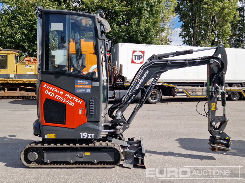 2023 Eurocomach 19ZT - Мини багер: снимка 5 2023 Eurocomach 19ZT - Мини багер: снимка 5