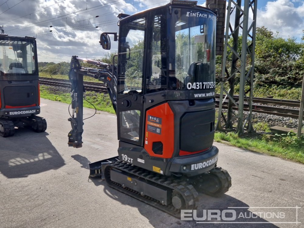 2023 Eurocomach 19ZT - Мини багер: снимка 3 2023 Eurocomach 19ZT - Мини багер: снимка 3