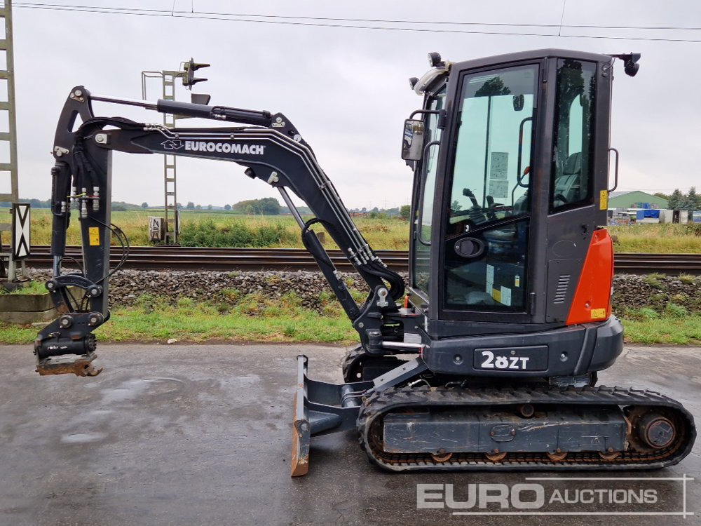 2023 Eurocomach 28ZT - Мини багер: снимка 2 2023 Eurocomach 28ZT - Мини багер: снимка 2