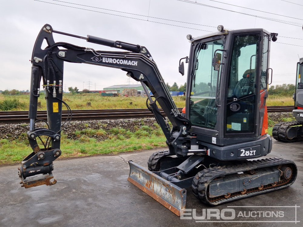 2023 Eurocomach 28ZT - Мини багер: снимка 1 2023 Eurocomach 28ZT - Мини багер: снимка 1