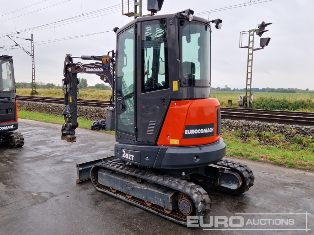 2023 Eurocomach 28ZT - Мини багер: снимка 3 2023 Eurocomach 28ZT - Мини багер: снимка 3