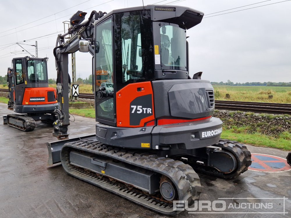 2023 Eurocomach 75TR - Мини багер: снимка 3 2023 Eurocomach 75TR - Мини багер: снимка 3