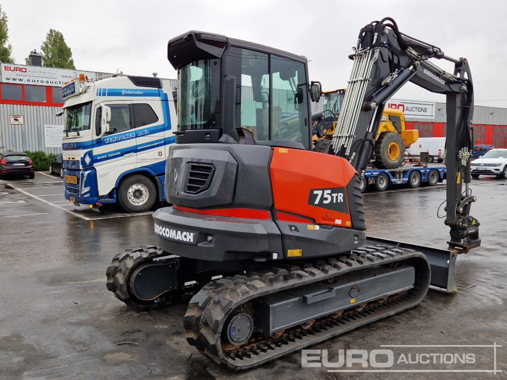 2023 Eurocomach 75TR - Мини багер: снимка 5 2023 Eurocomach 75TR - Мини багер: снимка 5