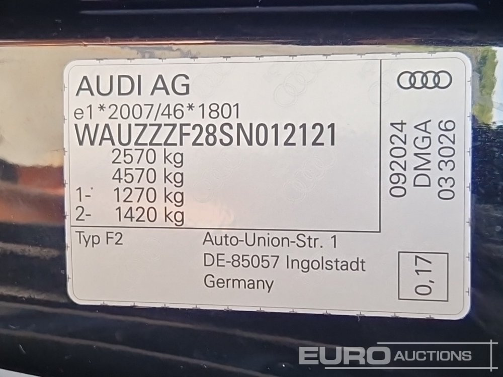 Лек автомобил 2024 Audi A6: снимка 33