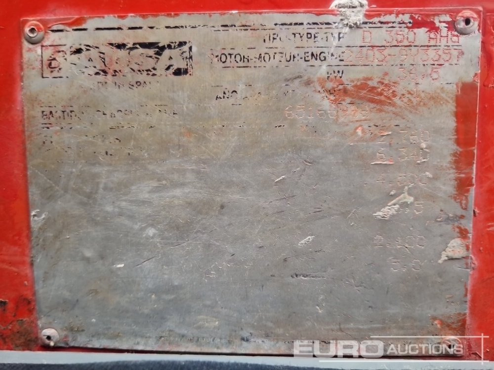 Мини самосвал Ausa D350 AHG: снимка 27