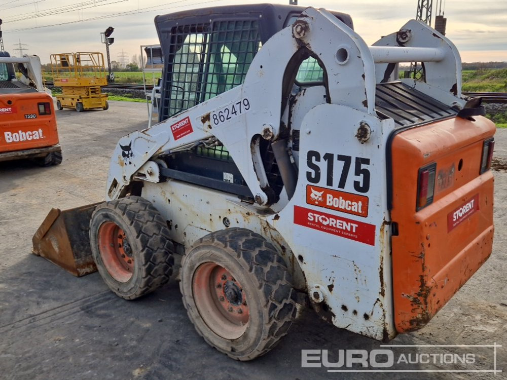 Bobcat S175 - Мини челен товарач: снимка 3 Bobcat S175 - Мини челен товарач: снимка 3