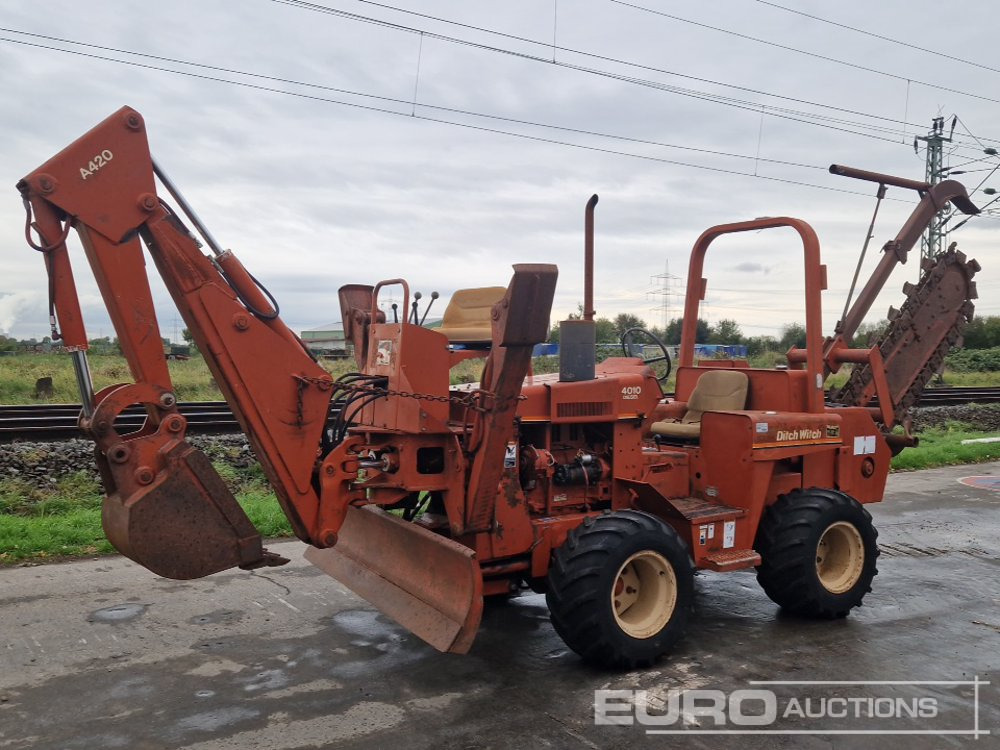 Ditch Witch 4010 - Каналокопател: снимка 1 Ditch Witch 4010 - Каналокопател: снимка 1