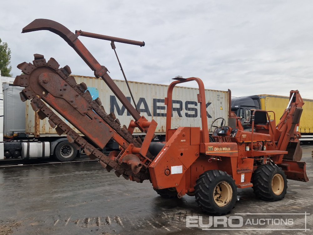 Ditch Witch 4010 - Каналокопател: снимка 4 Ditch Witch 4010 - Каналокопател: снимка 4