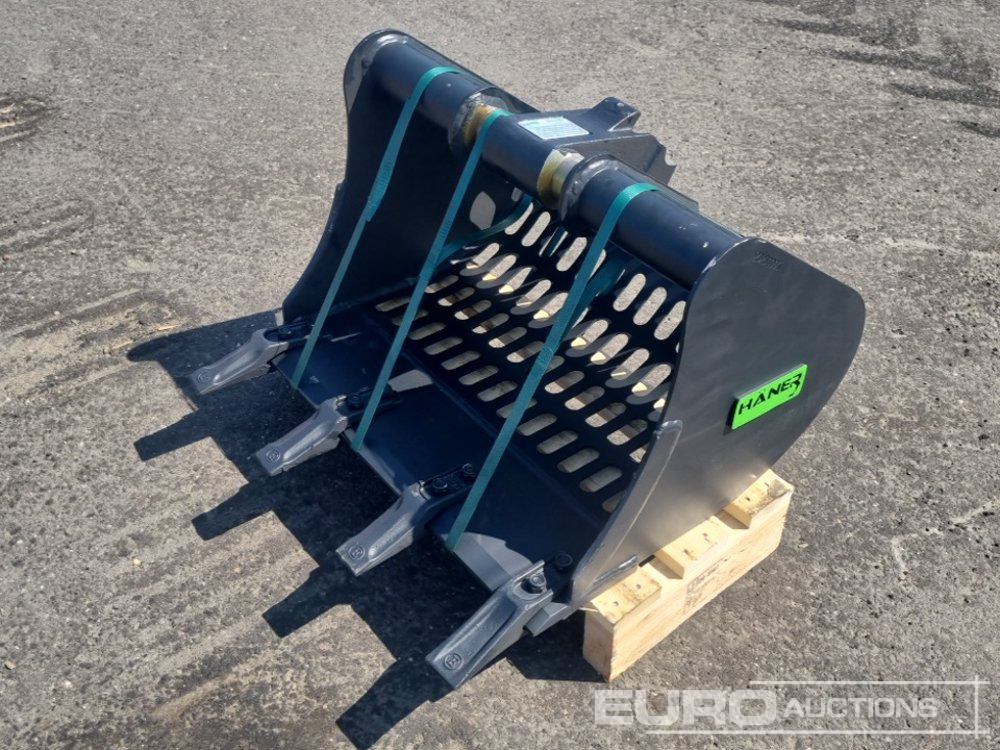 Häner HSL160 Sorting Bucket 24" (600mm), to suit 1,2-1,9 ton mini excavator, volume (SAE) 60 l, with Morin M0, 49 kg - Кофа: снимка 1 Häner HSL160 Sorting Bucket 24" (600mm), to suit 1,2-1,9 ton mini excavator, volume (SAE) 60 l, with Morin M0, 49 kg - Кофа: снимка 1