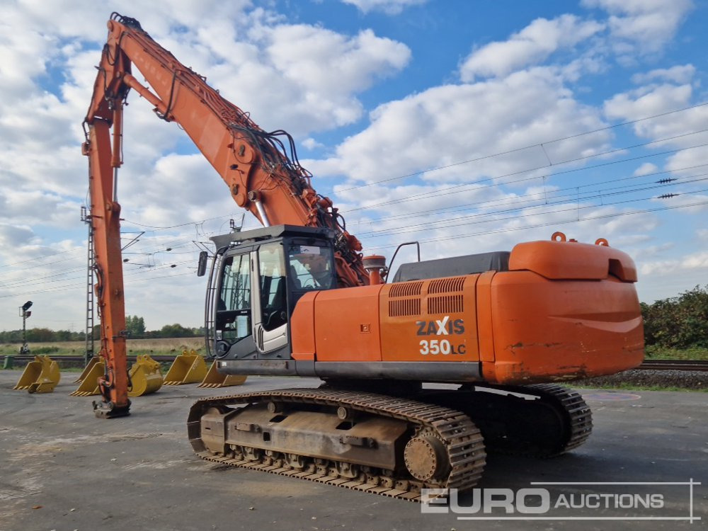 Hitachi ZX350LCN-3 - Верижен багер: снимка 3 Hitachi ZX350LCN-3 - Верижен багер: снимка 3