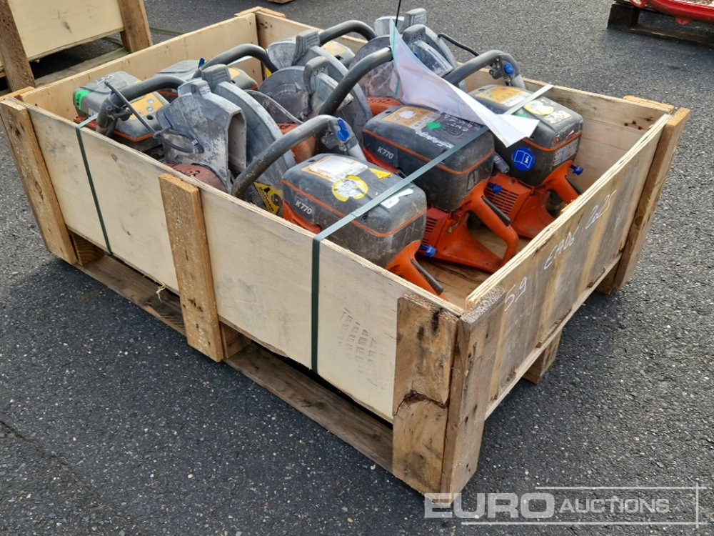 Husqvarna K750 - Техника за слагане на асфалт: снимка 2 Husqvarna K750 - Техника за слагане на асфалт: снимка 2
