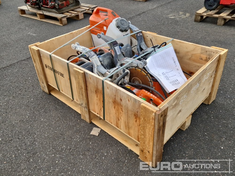 Husqvarna Power Cutter (5 of) + Water Tank - Техника за слагане на асфалт: снимка 2 Husqvarna Power Cutter (5 of) + Water Tank - Техника за слагане на асфалт: снимка 2
