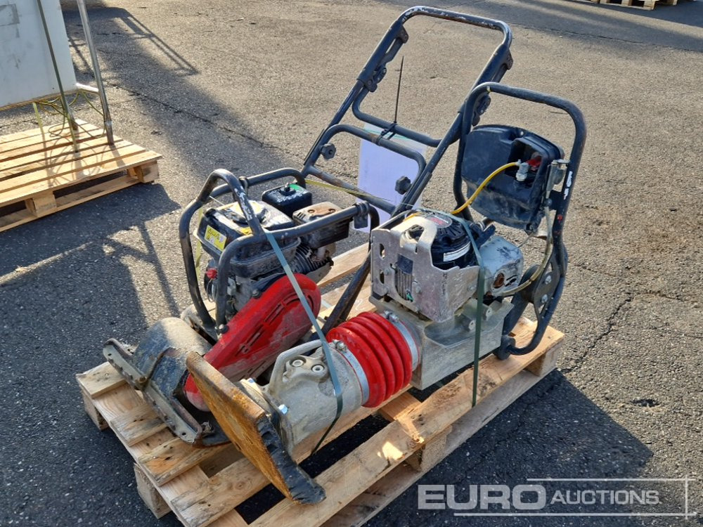 Husqvarna Walk Behind Compaction Plate + Bomag BVT65 Compaction Rammer - Техника за слагане на асфалт: снимка 1 Husqvarna Walk Behind Compaction Plate + Bomag BVT65 Compaction Rammer - Техника за слагане на асфалт: снимка 1