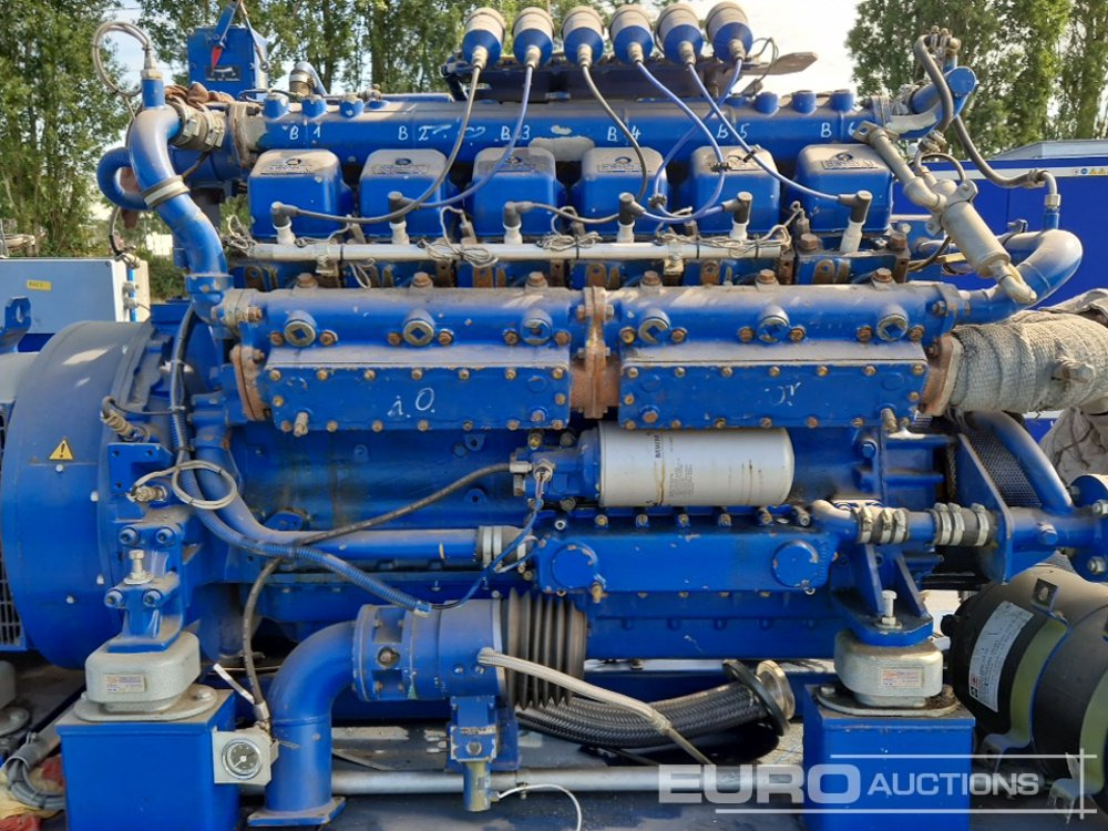 Електрогенератор KÜNZI Heat & Power Plant (Deutz MWM Engine / Stamford Generator): снимка 7