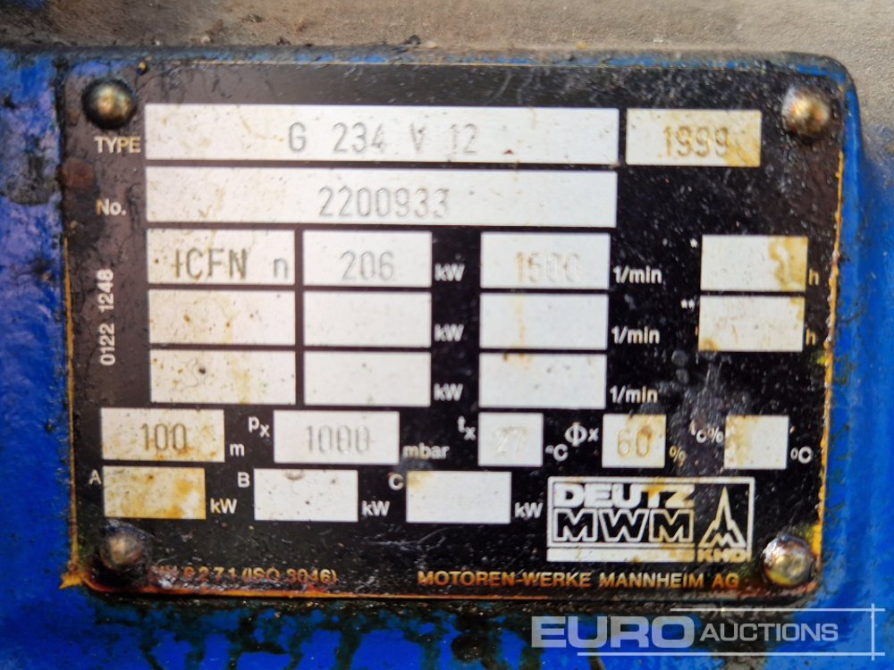 Електрогенератор KÜNZI Heat & Power Plant (Deutz MWM Engine / Stamford Generator): снимка 11