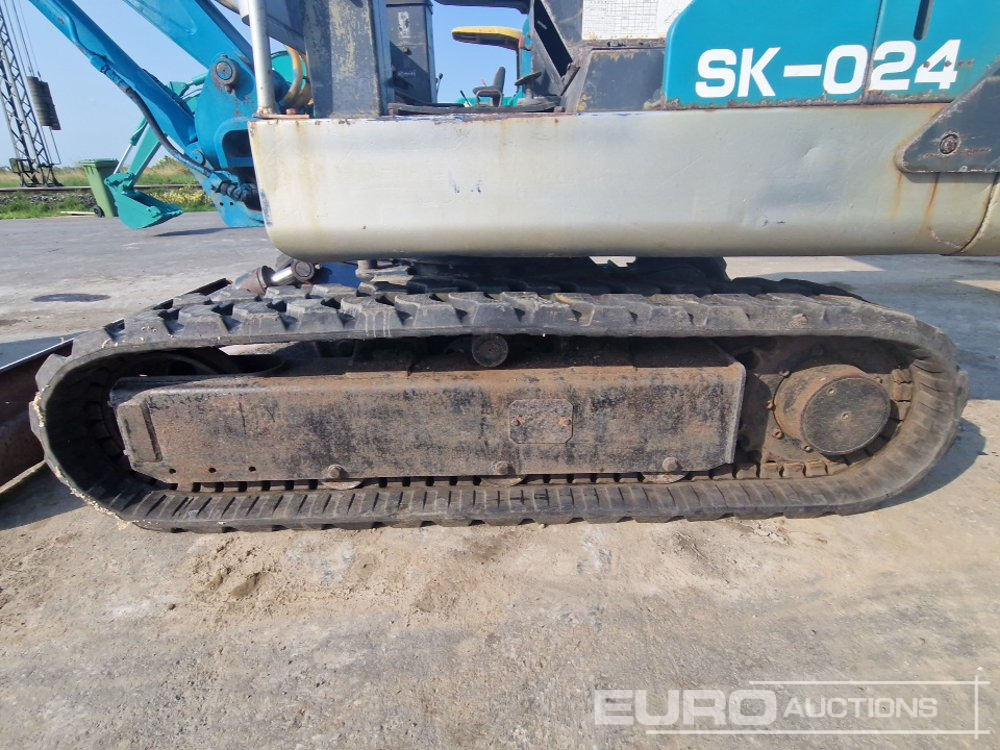 Мини багер Kobelco SK024: снимка 12