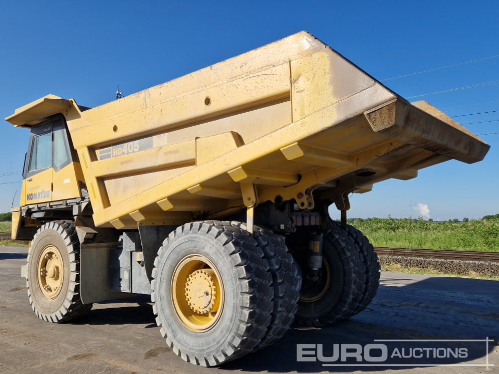 Komatsu HD405-7 - Кариерен самосвал: снимка 4 Komatsu HD405-7 - Кариерен самосвал: снимка 4