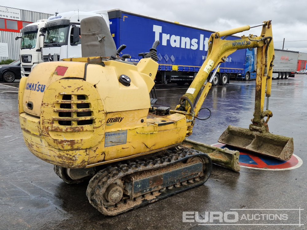 Komatsu PC12R-8 - Мини багер: снимка 5 Komatsu PC12R-8 - Мини багер: снимка 5