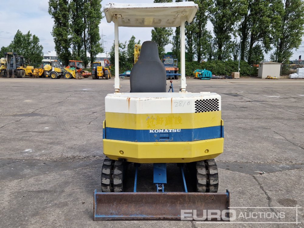 Komatsu PC15-2 - Мини багер: снимка 4 Komatsu PC15-2 - Мини багер: снимка 4