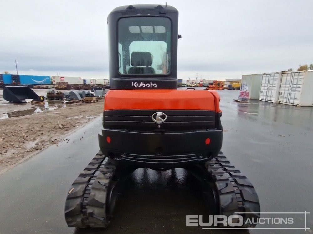 Kubota 55U - Мини багер: снимка 4 Kubota 55U - Мини багер: снимка 4