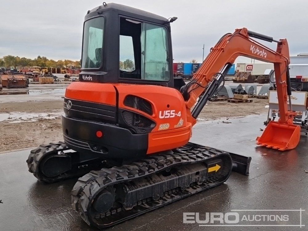 Kubota 55U - Мини багер: снимка 5 Kubota 55U - Мини багер: снимка 5