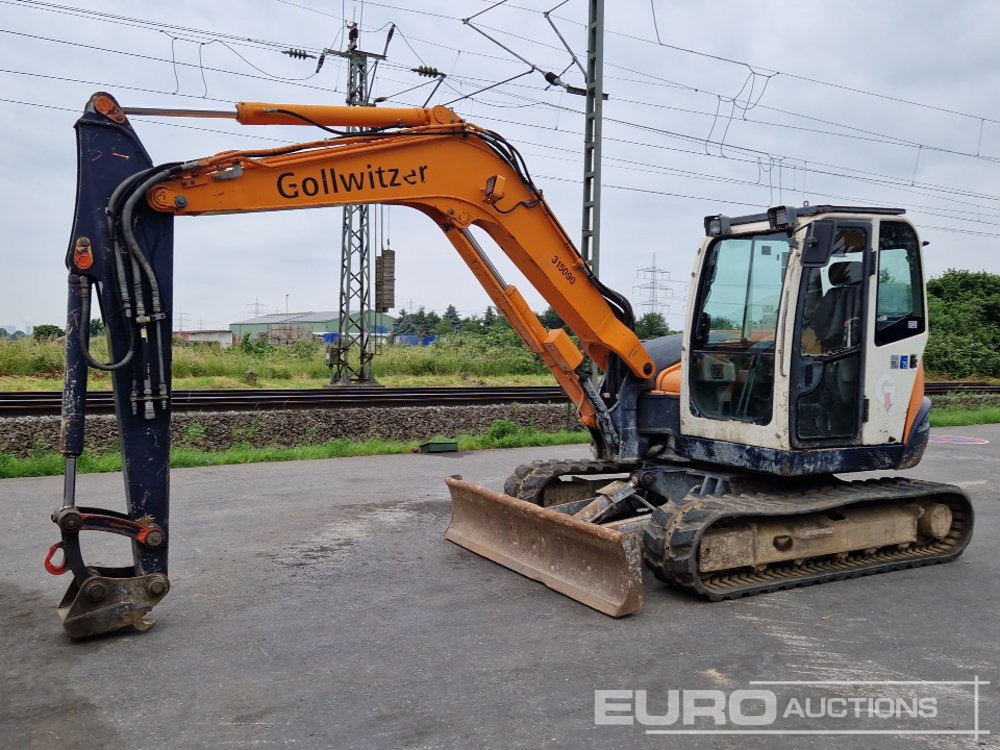 Kubota KX080-3 - Мини багер: снимка 1 Kubota KX080-3 - Мини багер: снимка 1