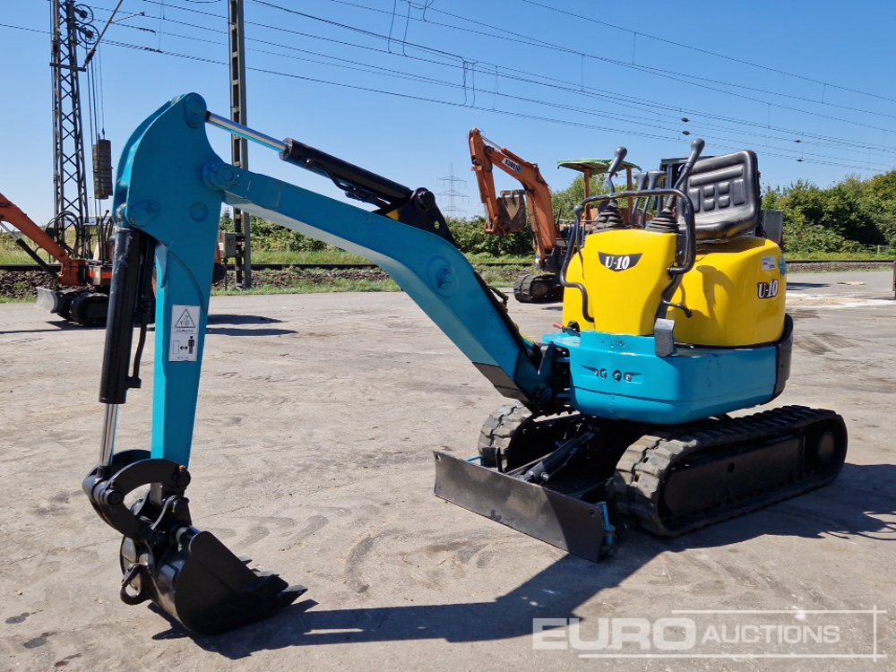 Kubota U10 - Мини багер: снимка 1 Kubota U10 - Мини багер: снимка 1