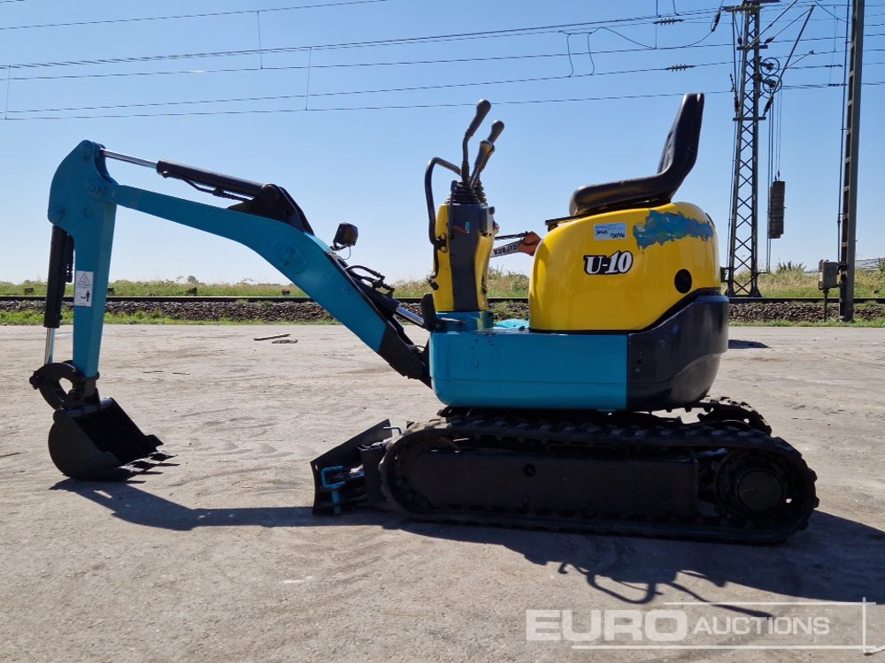 Kubota U10 - Мини багер: снимка 2 Kubota U10 - Мини багер: снимка 2