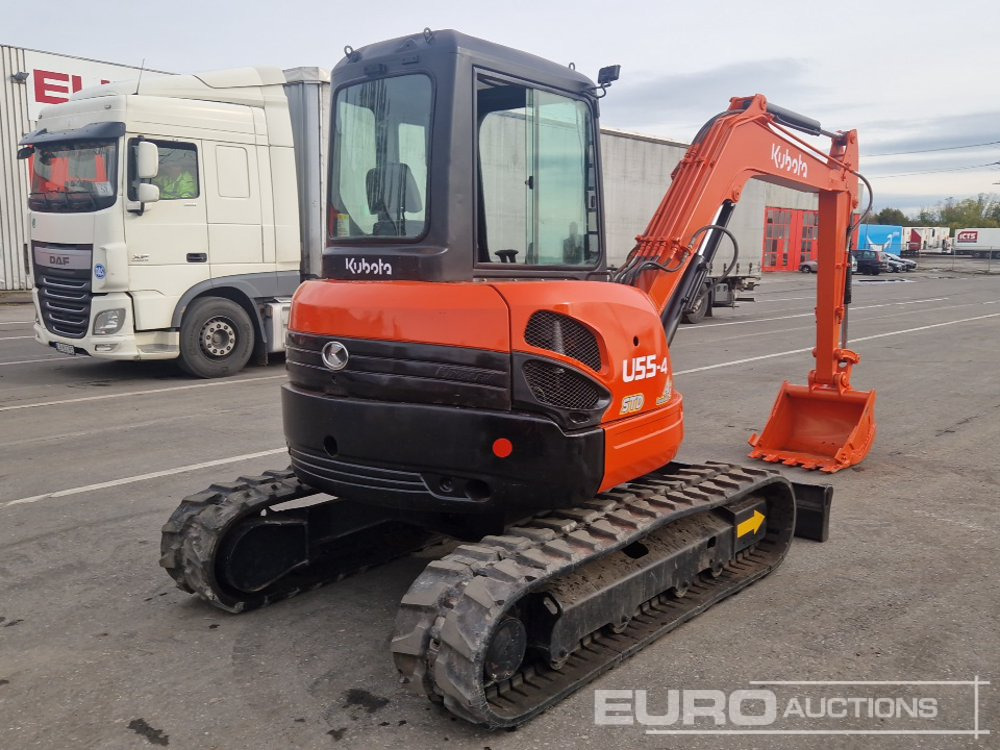 Kubota U55-4 - Мини багер: снимка 5 Kubota U55-4 - Мини багер: снимка 5