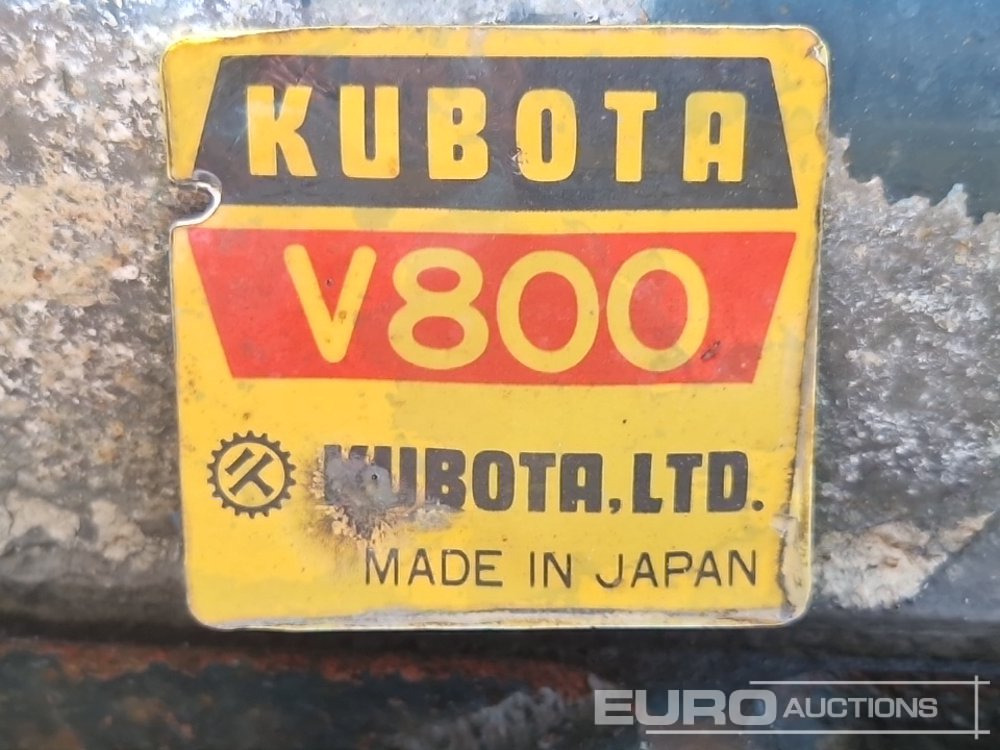 Двигател Kubota V800 4 Cylinder Diesel Engine: снимка 9