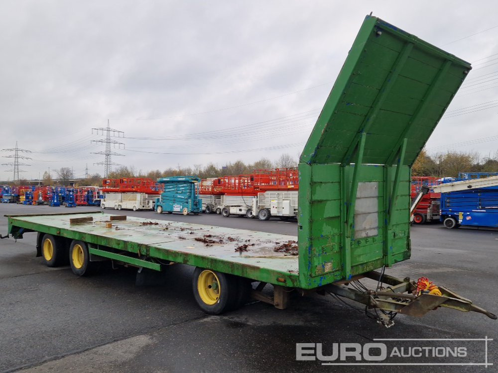 Lampferhoff P24 3 Axle Flatbed Trailer - Бордово ремарке/ Платформа: снимка 4 Lampferhoff P24 3 Axle Flatbed Trailer - Бордово ремарке/ Платформа: снимка 4