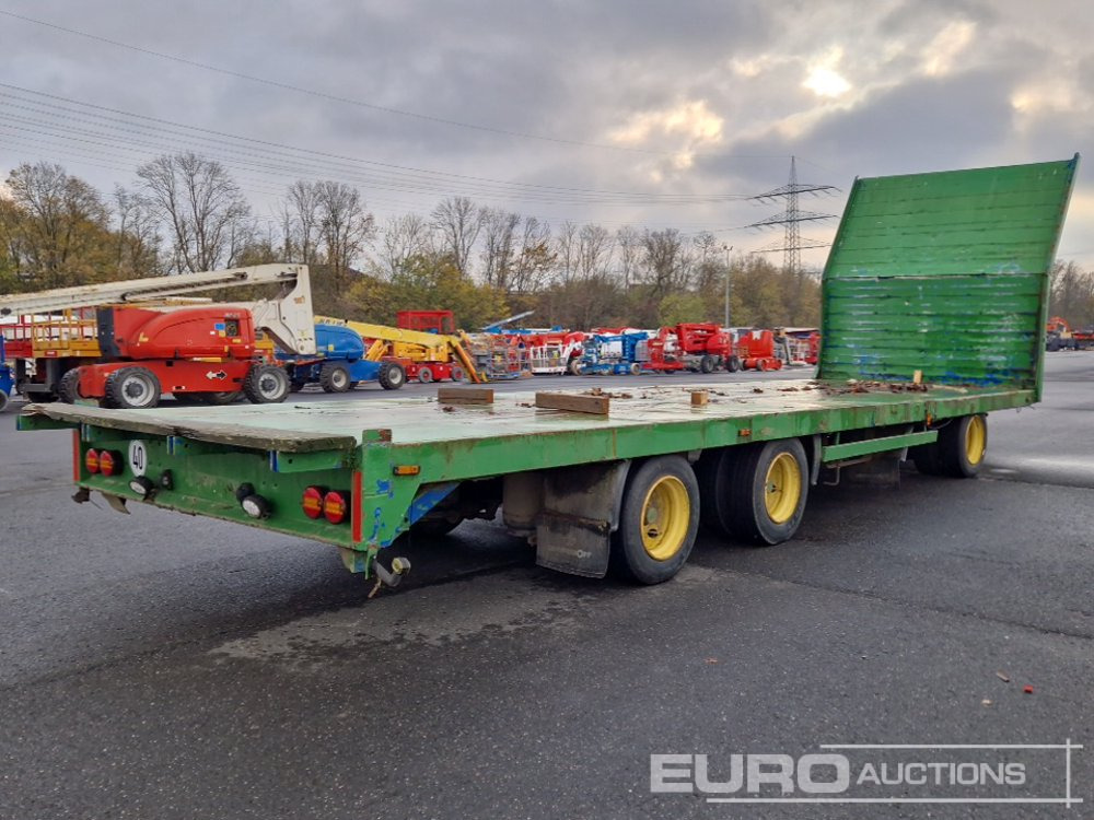 Lampferhoff P24 3 Axle Flatbed Trailer - Бордово ремарке/ Платформа: снимка 3 Lampferhoff P24 3 Axle Flatbed Trailer - Бордово ремарке/ Платформа: снимка 3