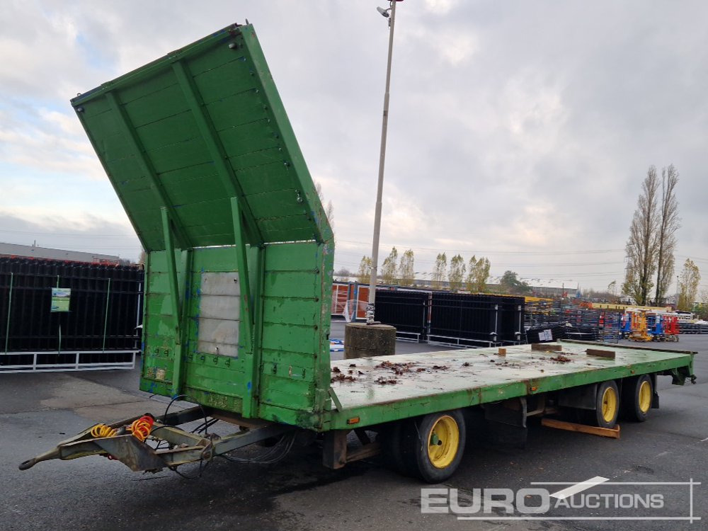 Lampferhoff P24 3 Axle Flatbed Trailer - Бордово ремарке/ Платформа: снимка 1 Lampferhoff P24 3 Axle Flatbed Trailer - Бордово ремарке/ Платформа: снимка 1