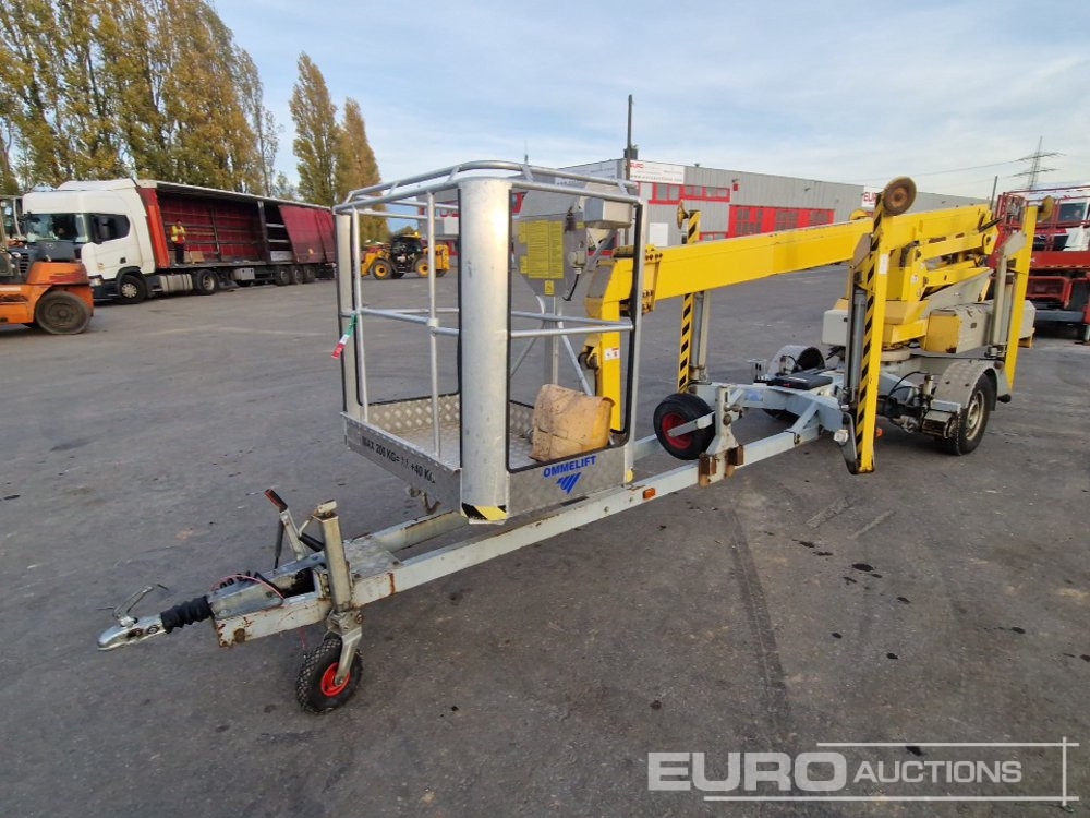 Omme 1550ZX81 Single Axle Articulated Boom Lift, 15.35m Working Height, 200kg Platform Capacity (Danish Reg. Docs. Available) - Артикулираща платформа: снимка 1 Omme 1550ZX81 Single Axle Articulated Boom Lift, 15.35m Working Height, 200kg Platform Capacity (Danish Reg. Docs. Available) - Артикулираща платформа: снимка 1