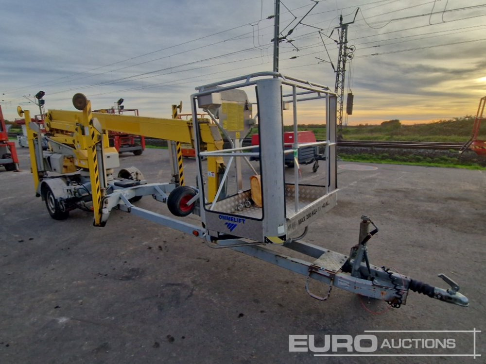 Omme 1550ZX81 Single Axle Articulated Boom Lift, 15.35m Working Height, 200kg Platform Capacity (Danish Reg. Docs. Available) - Артикулираща платформа: снимка 4 Omme 1550ZX81 Single Axle Articulated Boom Lift, 15.35m Working Height, 200kg Platform Capacity (Danish Reg. Docs. Available) - Артикулираща платформа: снимка 4
