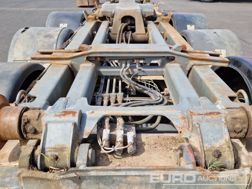 Мултилифт/ Лифтдъмпер ремарке Pal-Lift 3 Axle Hook Loader Traler, Reverse Camera: снимка 18
