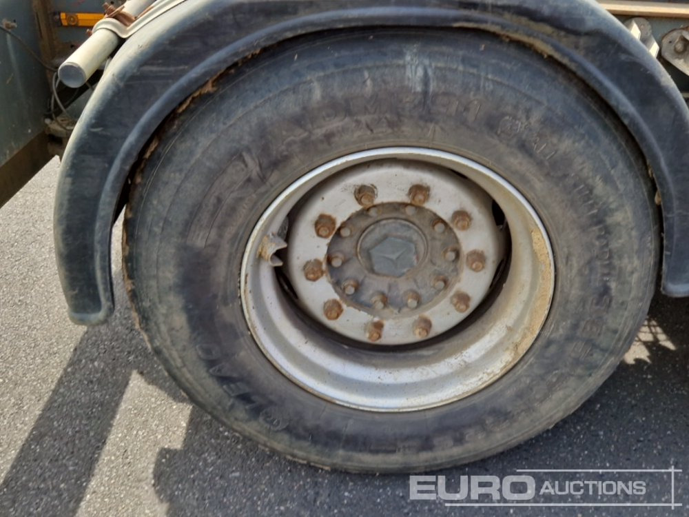 Мултилифт/ Лифтдъмпер ремарке Pal-Lift 3 Axle Hook Loader Traler, Reverse Camera: снимка 10