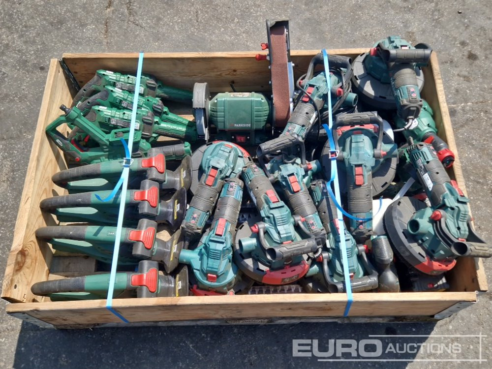 Pallet of Electric Tools - Оборудване за гаражи/ Работилници: снимка 1 Pallet of Electric Tools - Оборудване за гаражи/ Работилници: снимка 1