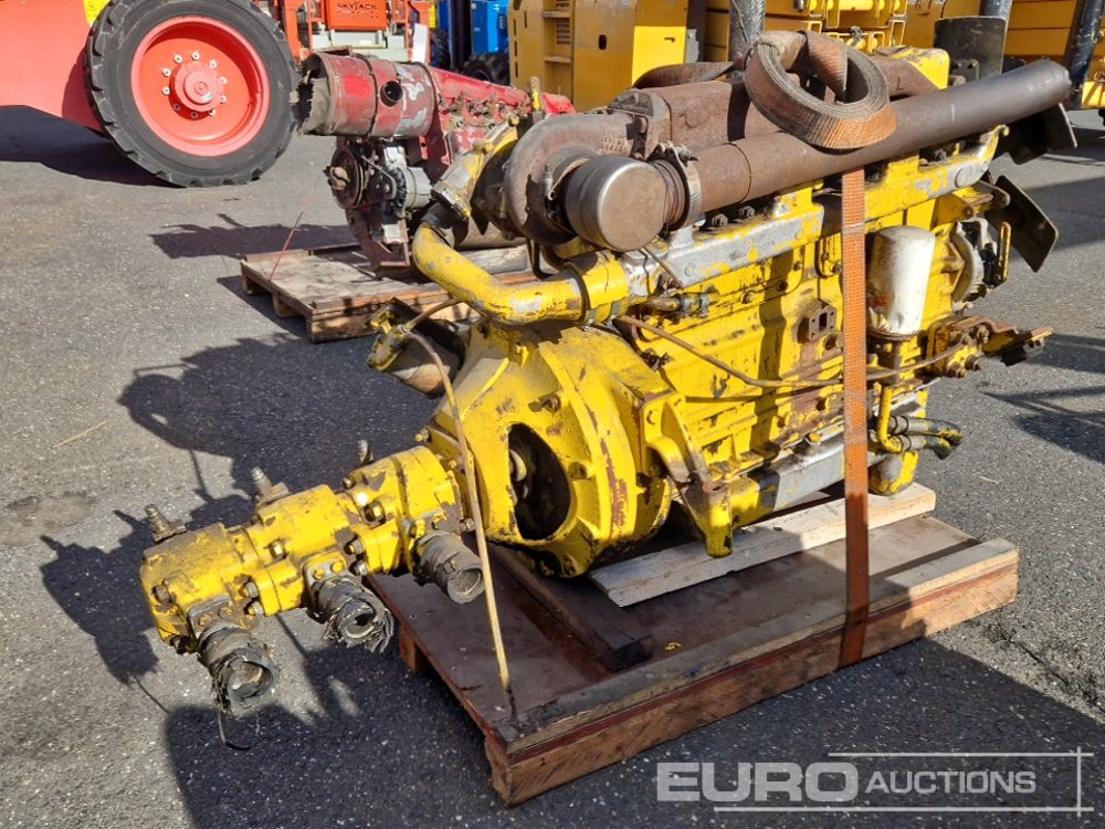 Perkins 6 Cylinder Turbo Diesel Engine, Hydraulic Pump - Двигател: снимка 1 Perkins 6 Cylinder Turbo Diesel Engine, Hydraulic Pump - Двигател: снимка 1