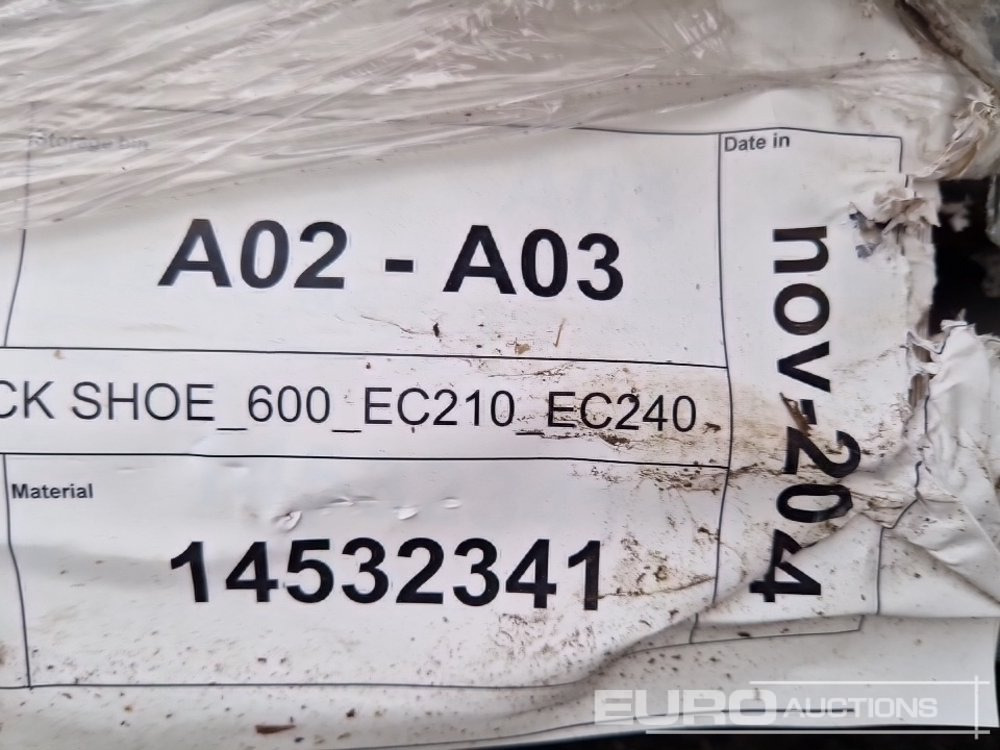 Резервни части за Багер Track Plates to suit Volvo: снимка 8