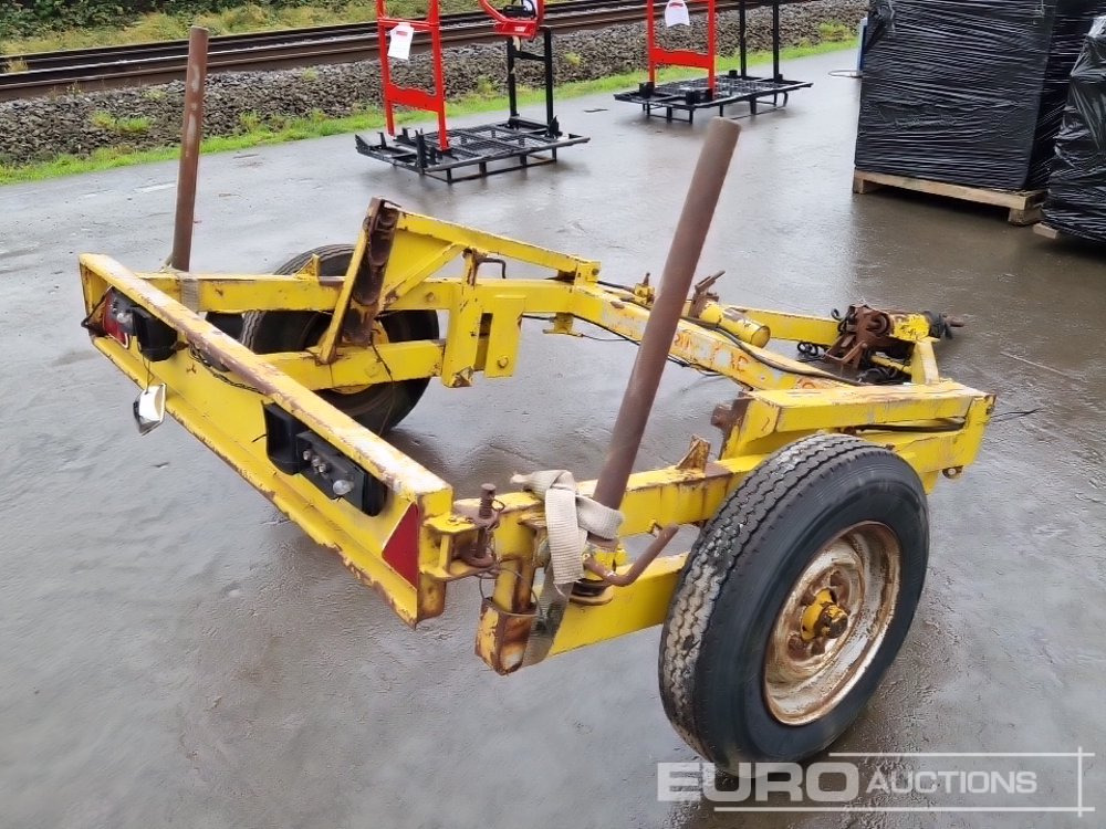 SEB Single Axle Cable Reel Traier - Ремарке за кола: снимка 3 SEB Single Axle Cable Reel Traier - Ремарке за кола: снимка 3