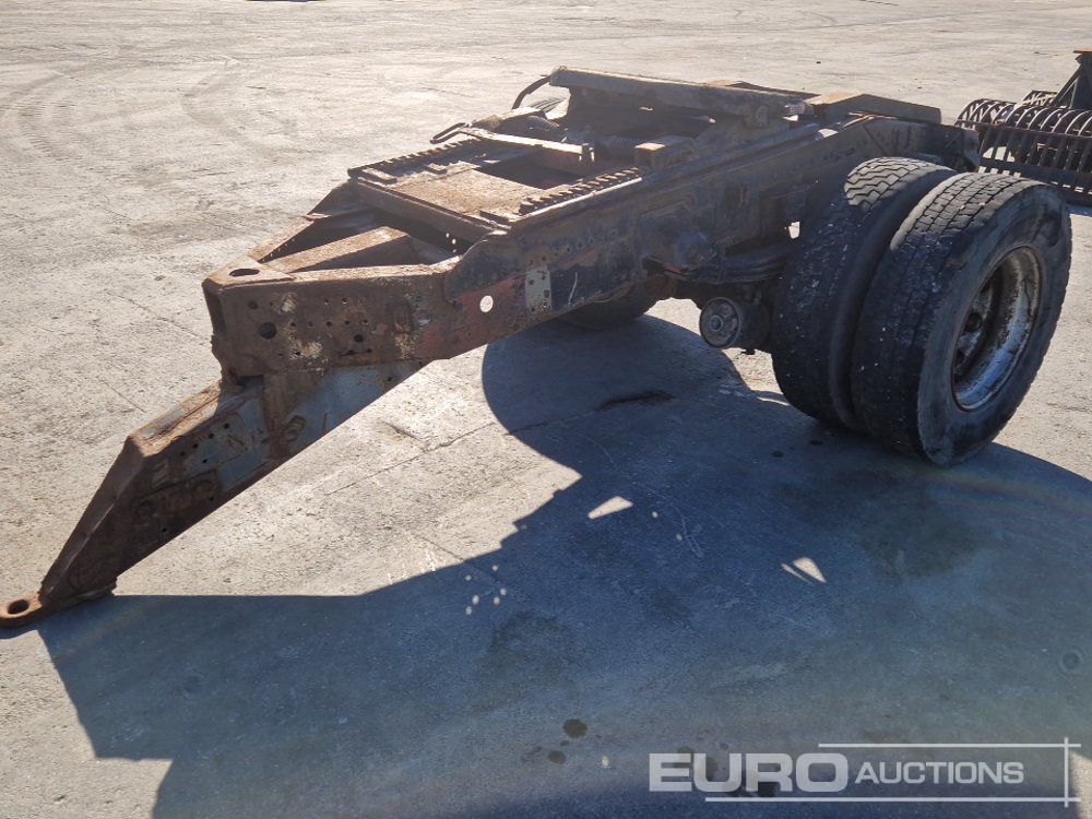 Single Axle Truck Trailer Hitch - Ремарке dolly: снимка 1 Single Axle Truck Trailer Hitch - Ремарке dolly: снимка 1