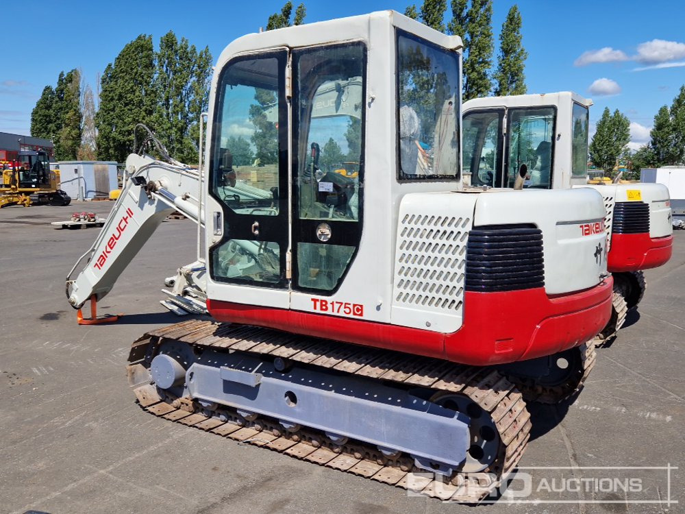 Takeuchi TB175C - Мини багер: снимка 1 Takeuchi TB175C - Мини багер: снимка 1