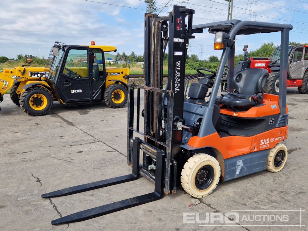 Toyota 7FB15 - Електрокар: снимка 1 Toyota 7FB15 - Електрокар: снимка 1