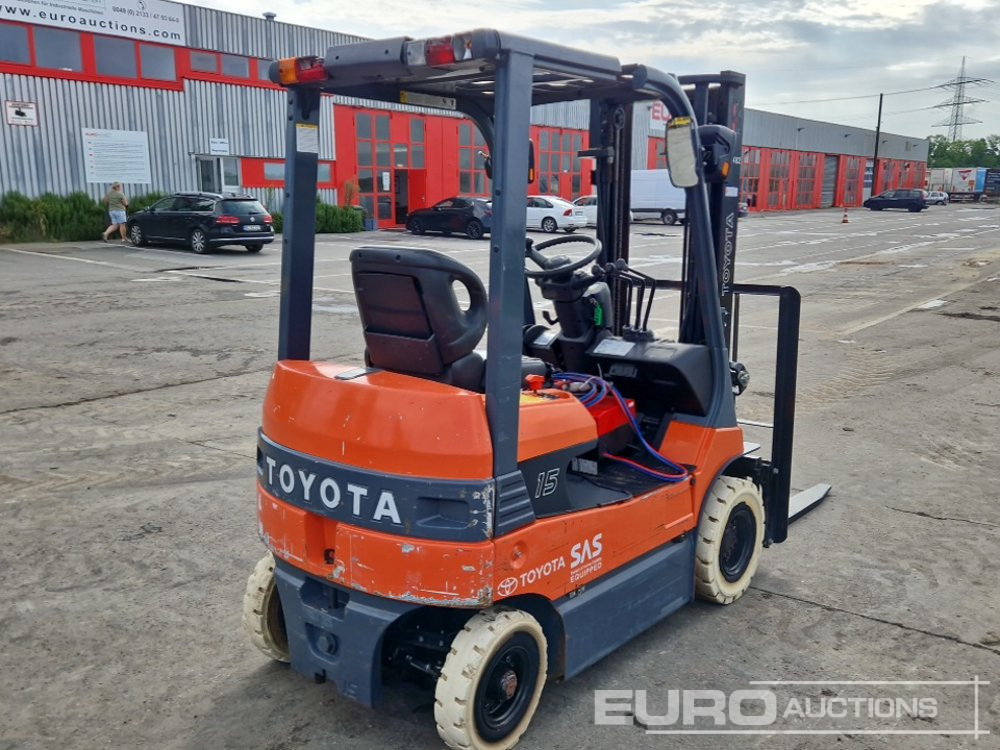 Toyota 7FB15 - Електрокар: снимка 3 Toyota 7FB15 - Електрокар: снимка 3