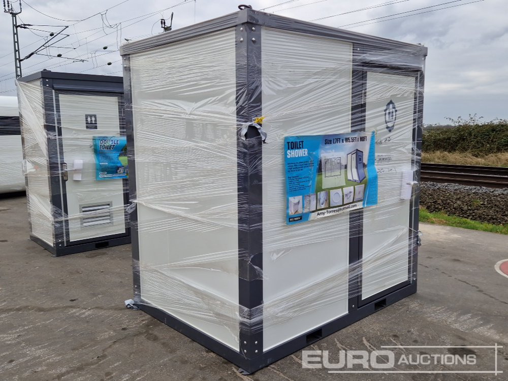 Unused 2024 Portable Toilet, Shower, L2180 x W1620 x H2354mm - Жилищен контейнер: снимка 5 Unused 2024 Portable Toilet, Shower, L2180 x W1620 x H2354mm - Жилищен контейнер: снимка 5
