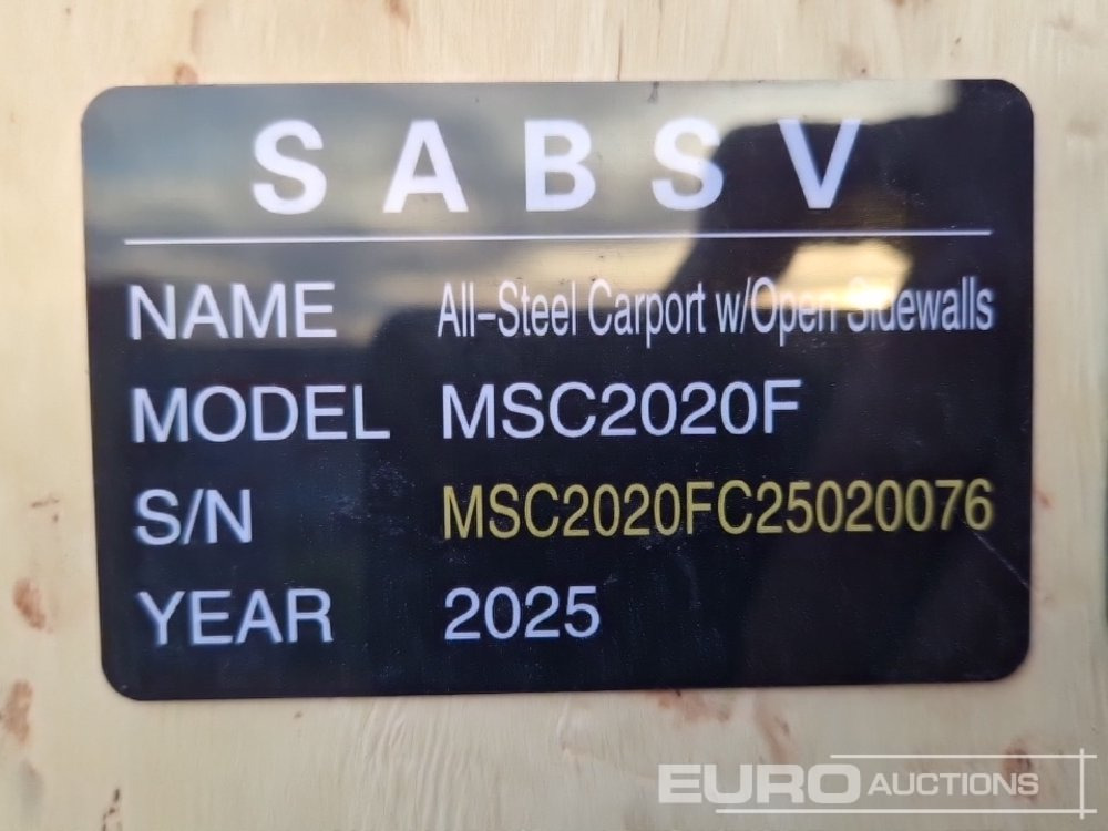 Жилищен контейнер Unused 2024 SABSV MSC2020F: снимка 6