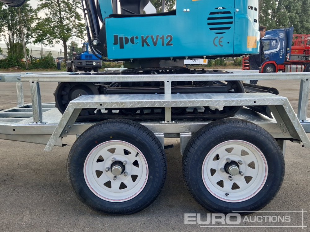 Unused 2025 JPC KV12 - Мини багер: снимка 4 Unused 2025 JPC KV12 - Мини багер: снимка 4