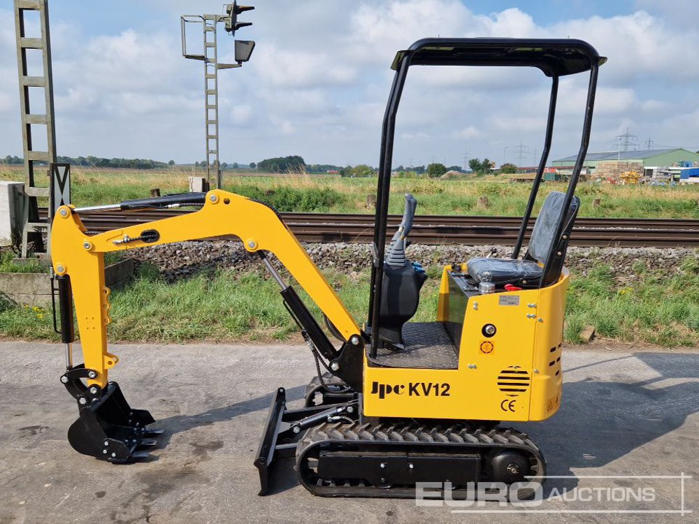 Unused 2025 JPC KV12 - Мини багер: снимка 2 Unused 2025 JPC KV12 - Мини багер: снимка 2