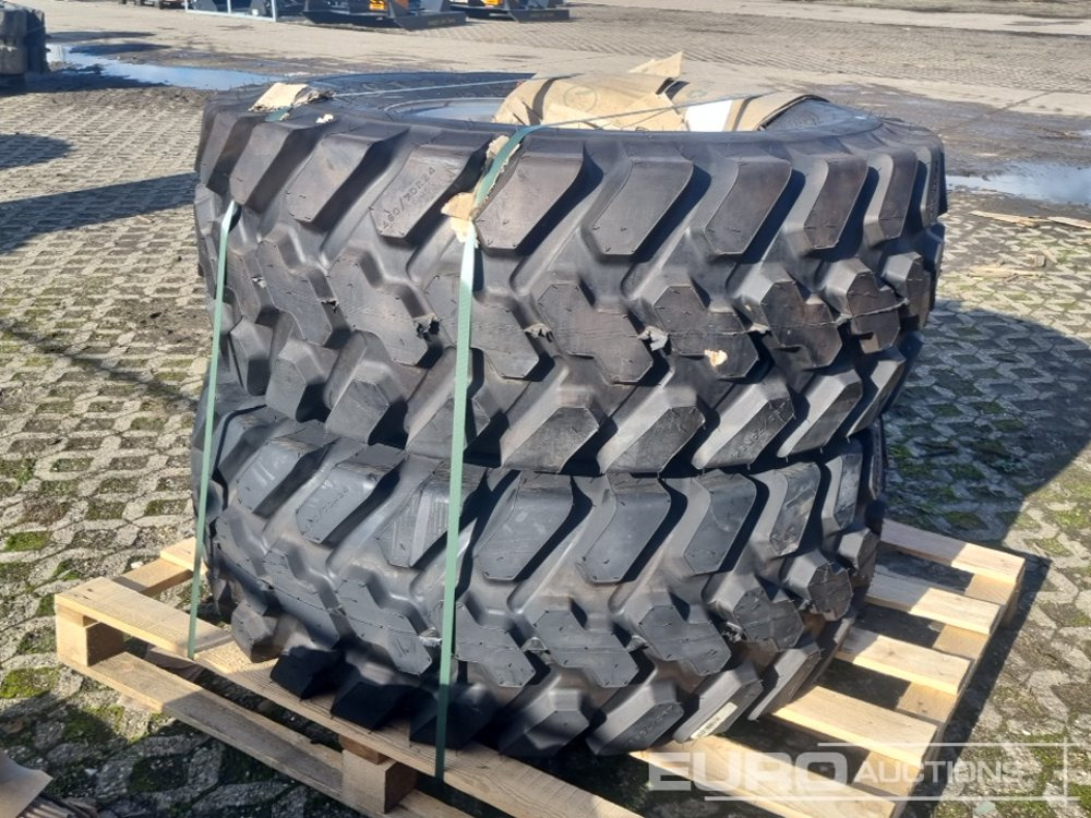Unused Firestone 460/70R24 Tyre & Rim (2 of) - Гума: снимка 3 Unused Firestone 460/70R24 Tyre & Rim (2 of) - Гума: снимка 3
